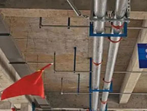 白碱滩管廊支架的安装方法